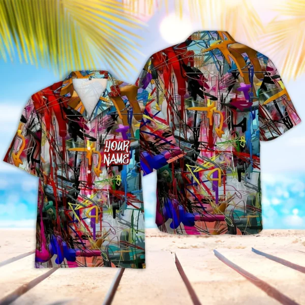 Custom Hawaiian Shirt - Colorful Parrots And Tropical Flowers - Personalized Gifts to Husband, Boyfriends