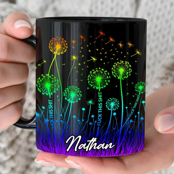 Custom Mug - Fuck This Shit- Personalized Funny Mug Gifts to Friends, Besties